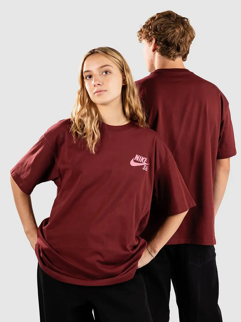 Nike Nike SB Logo T-skjorte rød