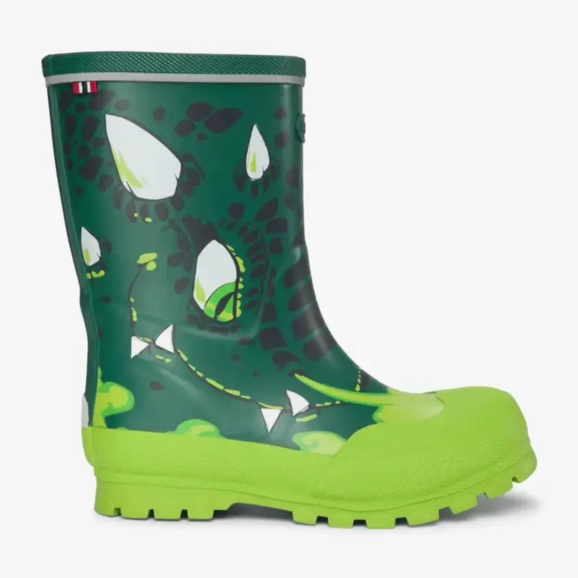 Viking Viking - Gummistøvler Jolly Print Bottlegreen/ Multi