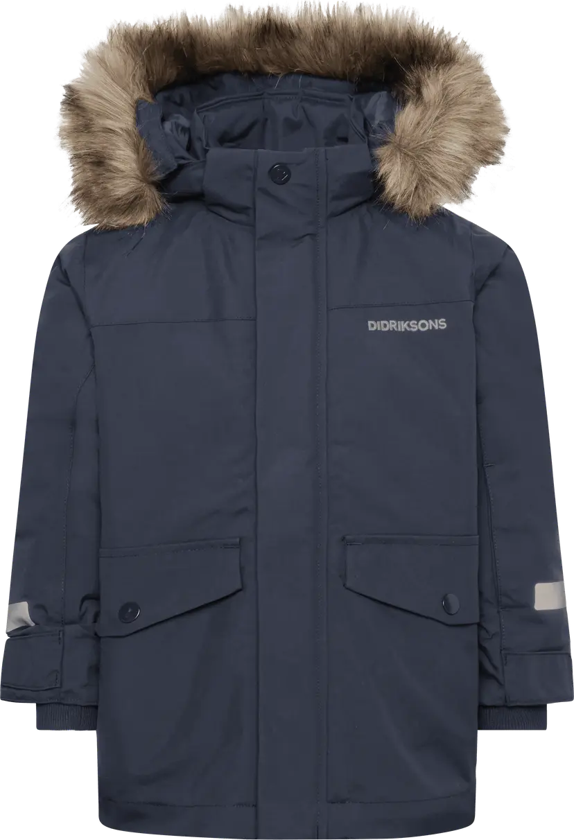 Didriksons Didriksons Kids' Bjärven Parka Navy