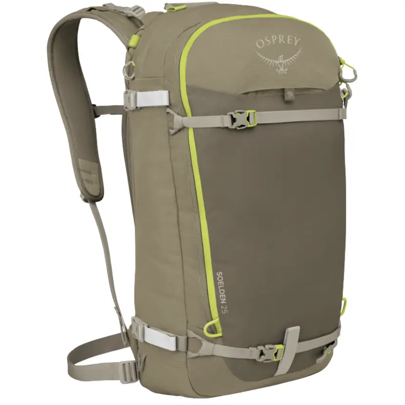 Osprey Osprey M's Soelden 25L Skidryggsäck Olive Tan/Earl Grey