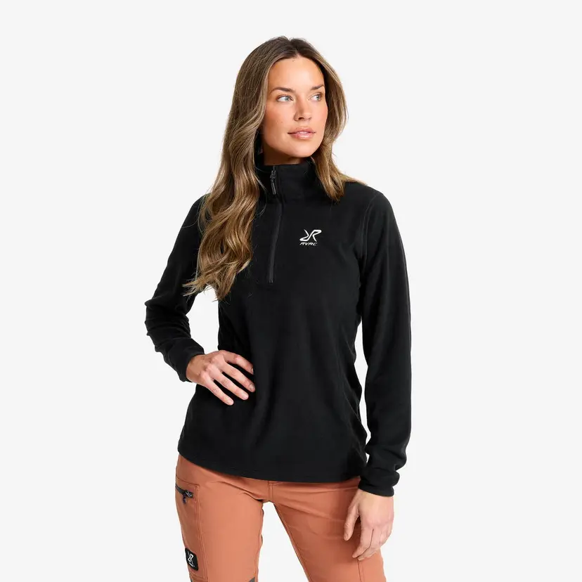 RevolutionRace Hiker Half-zip Fleece Dame Black