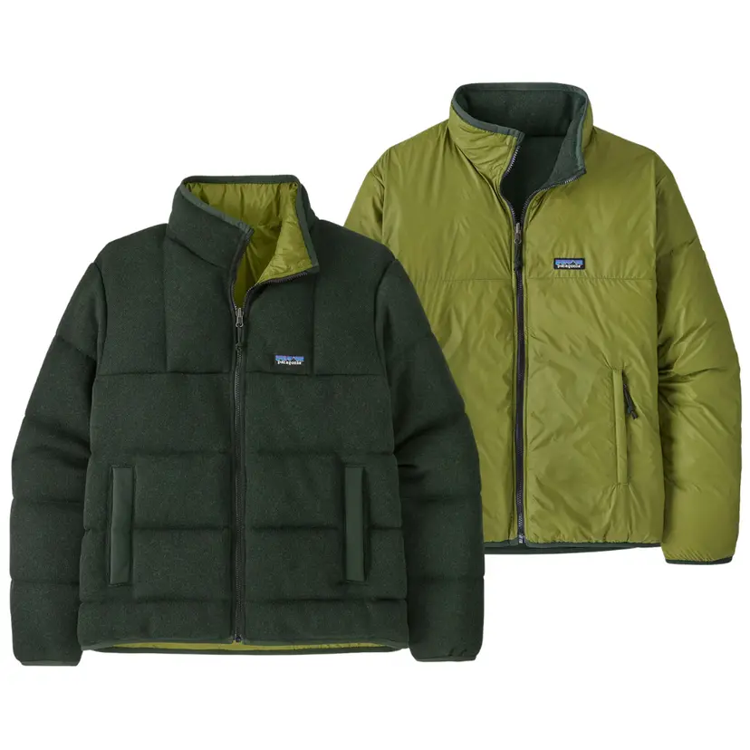 Patagonia Patagonia M's Reversible Down Better Sweater Old Growth Green