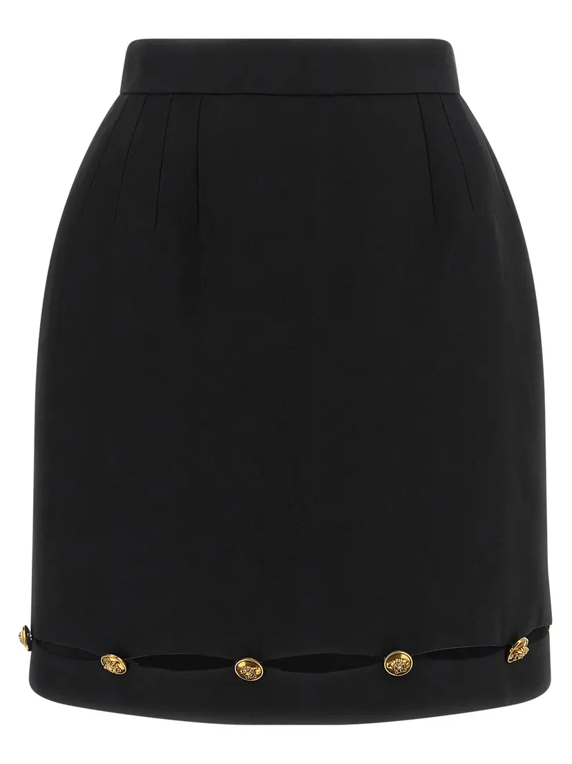 Versace Versace Miniskjørt – Svart