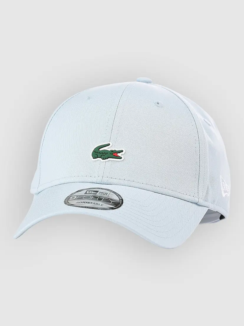 Lacoste Lacoste X New Era Plain Cotton Caps blå