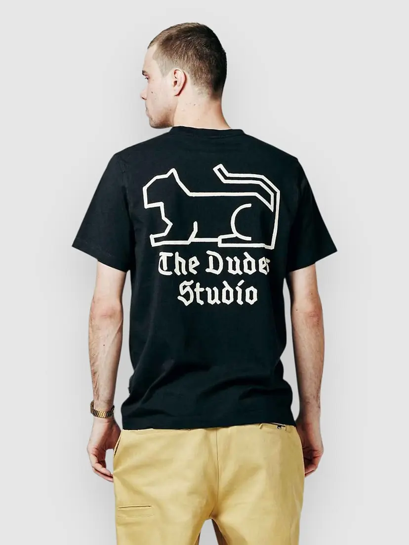 The Dudes The Dudes Studio Classic T-skjorte svart