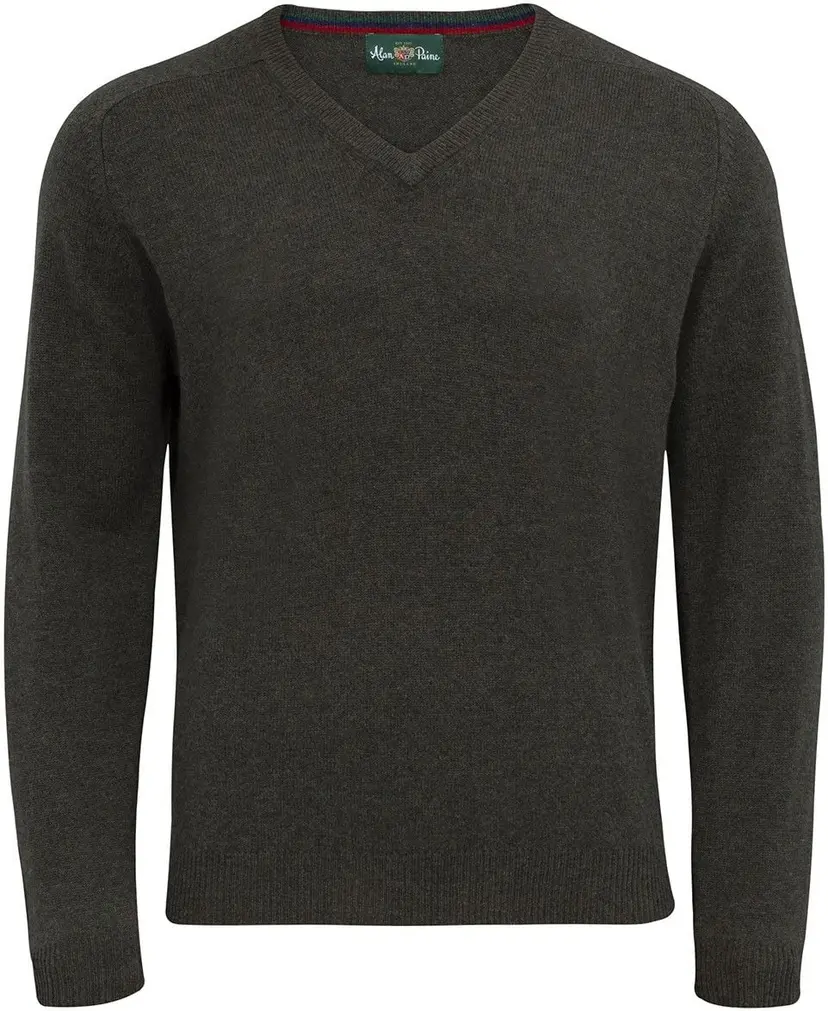 Alan Paine Alan Paine Streetly V-Neck Pullover Seaweed