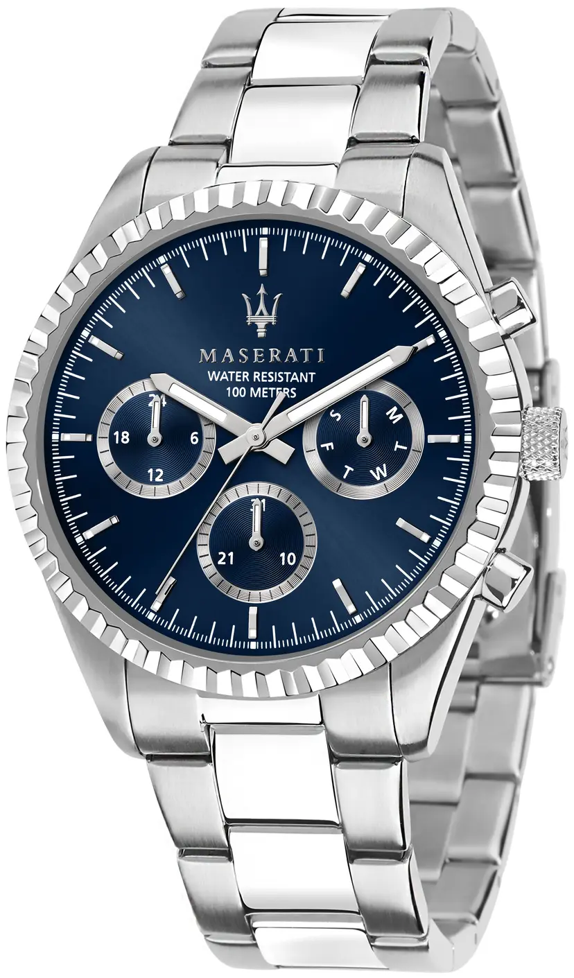 MASERATI Maserati Herreklokke R8853100022 Competizione Blå/Stål Ø43 mm