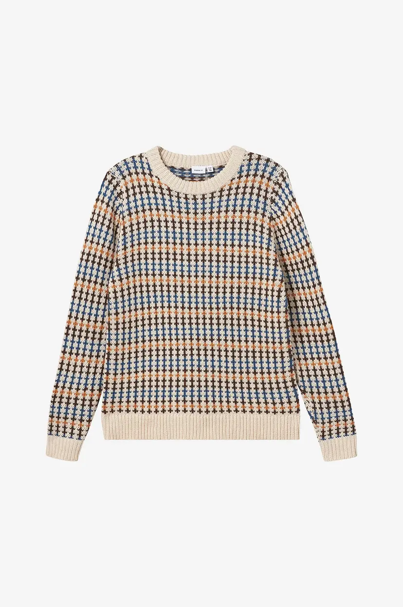 NAME IT Genser nkmOpalse LS Knit - Beige