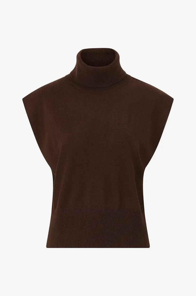 Gestuz Vest gzManzi Waistcoat - Brun