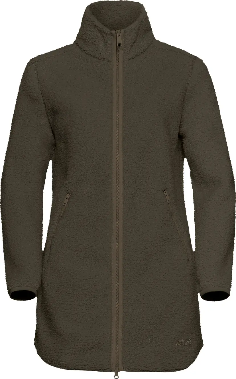 Jack Wolfskin Jack Wolfskin Women's High Curl Coat Obsidian Moss