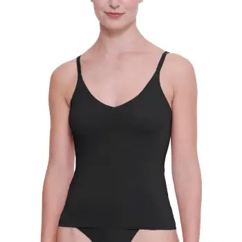 Sloggi Sloggi ZERO Feel 2 0 Spaghetti Top Svart Large Dame