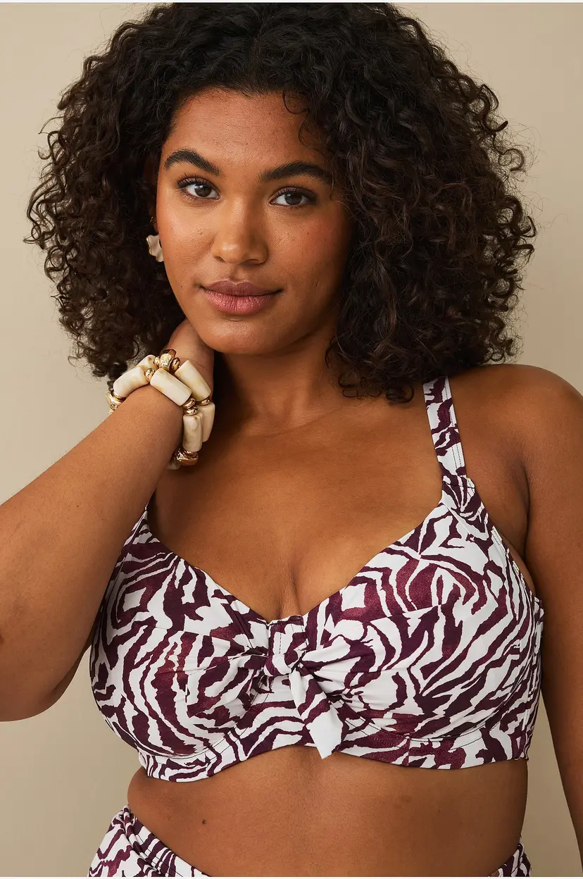 Ellos Plus collection Bikini-BH med brakett - Rød