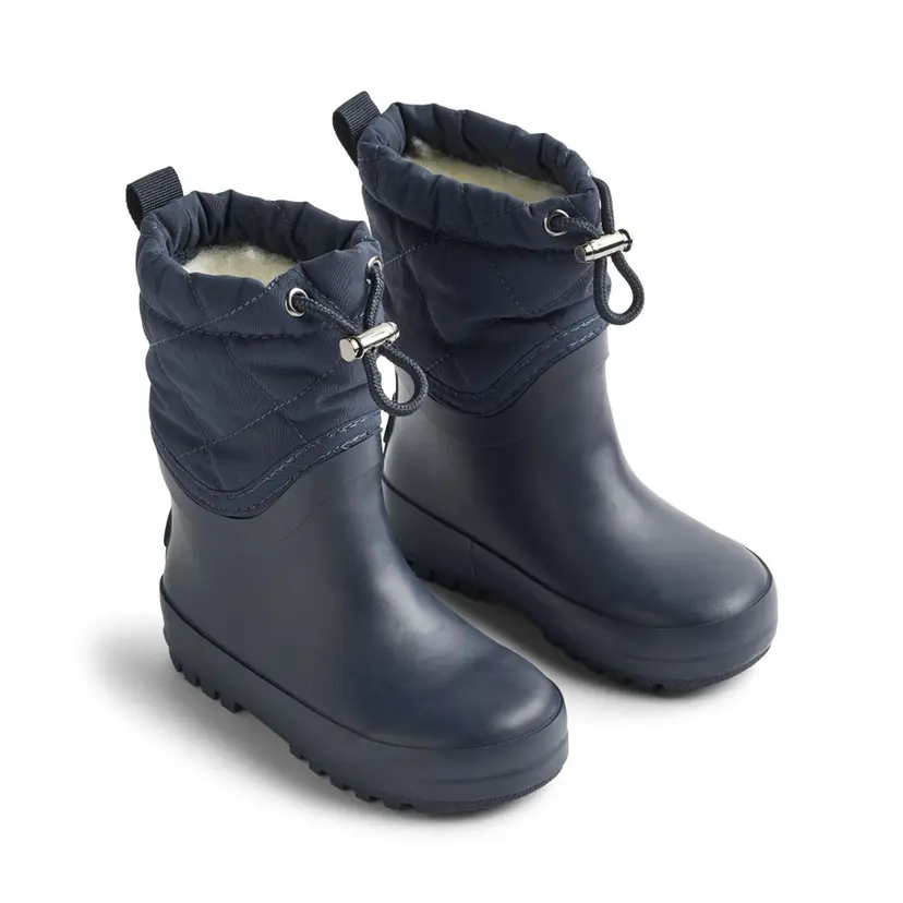 Wheat Wheat, Thermo Snowboot Drizzle, Navy