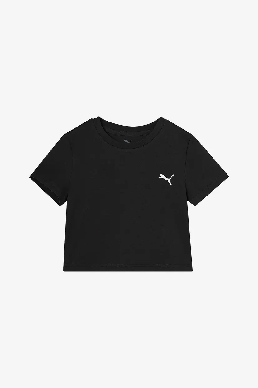 Puma T-skjorte Wardrobe Ess Baby Tee G - Svart