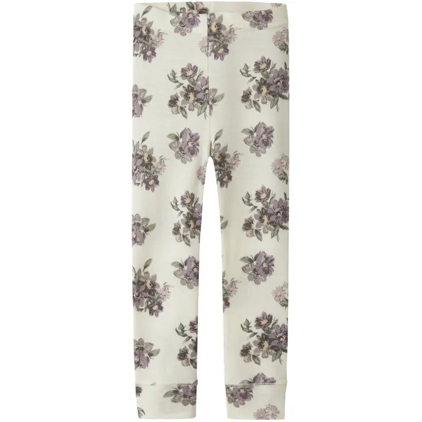 NAME IT Ullleggings «WILLITUS» Mini Snow White Blomster