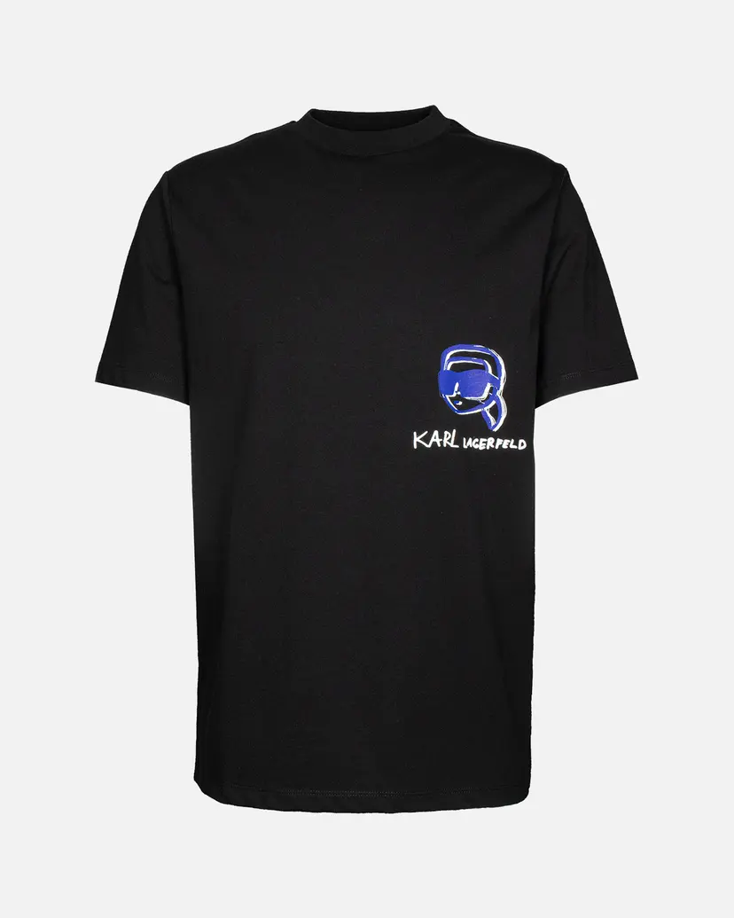 Karl Lagerfeld Karl Lagerfeld 755144 Black T-shirt