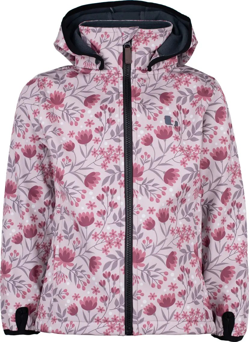 Lindberg Lindberg Kids' Melbourne Softshell Jacket Pink/dry Rose