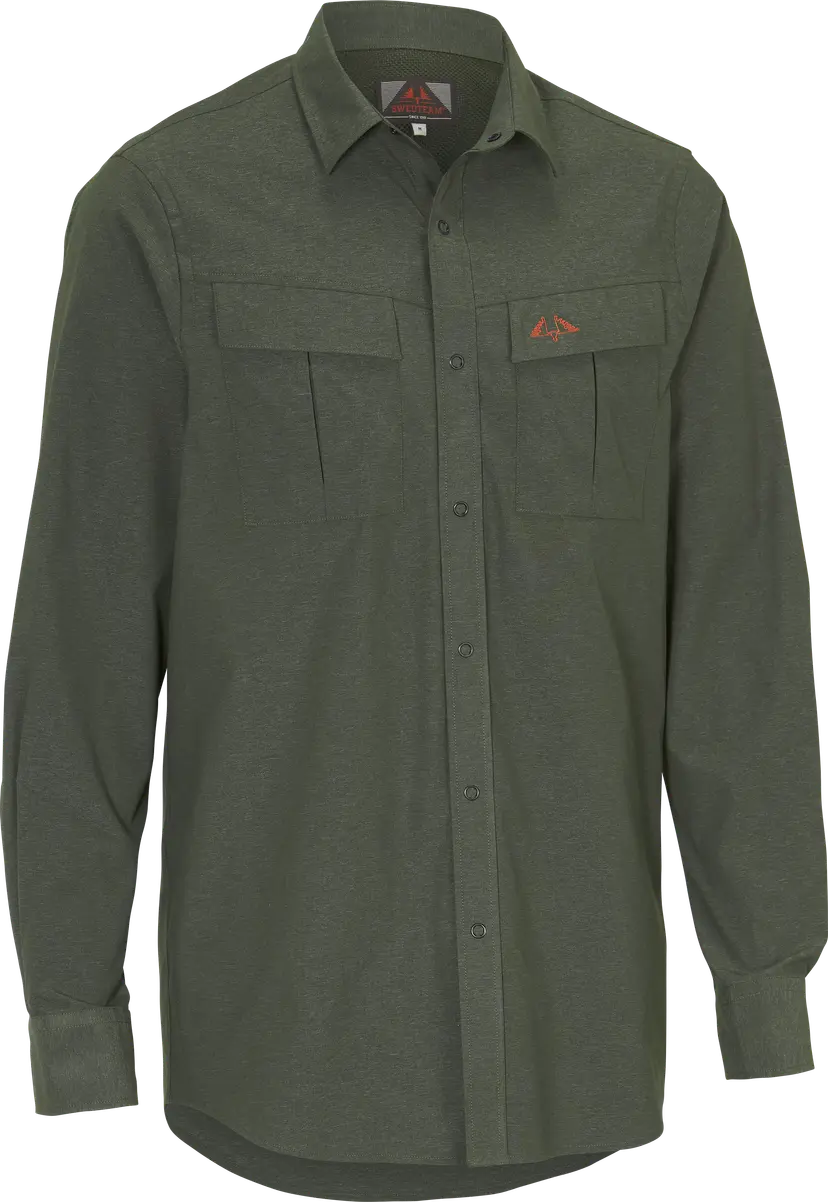 Swedteam Swedteam M's Titan Shirt Hunting Green