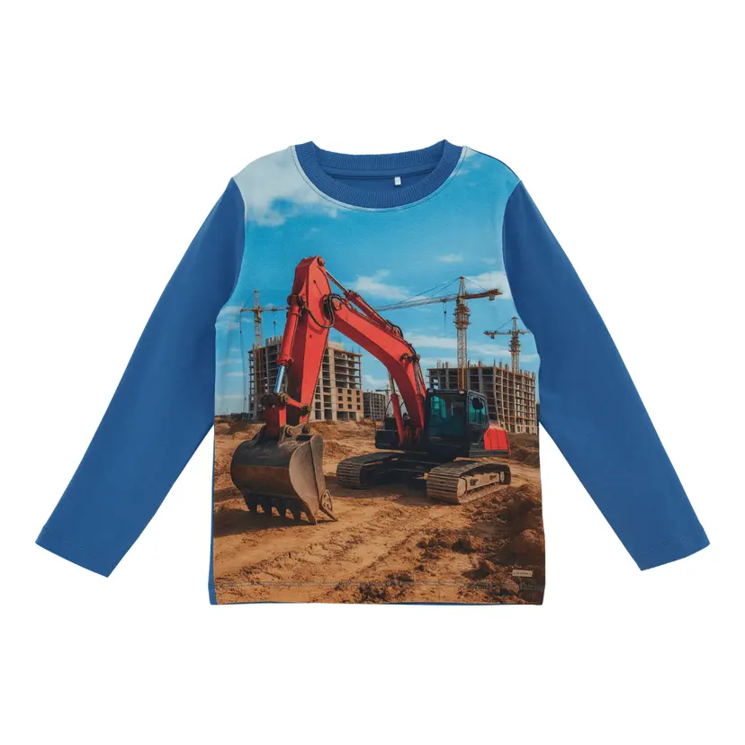 Minymo Minymo - Genser Beltegraver Dutch Blue