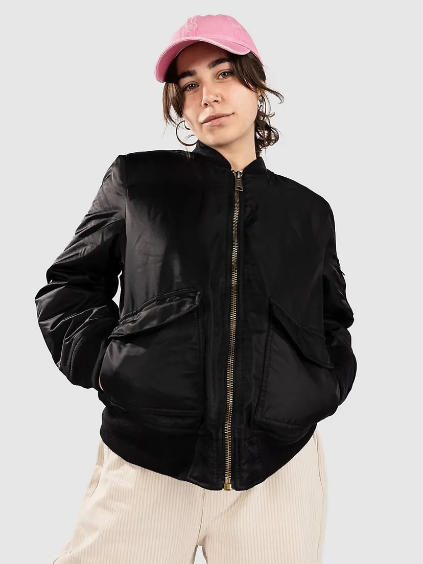 Urban Classics Urban Classics Brandit Sherpa Jakke svart
