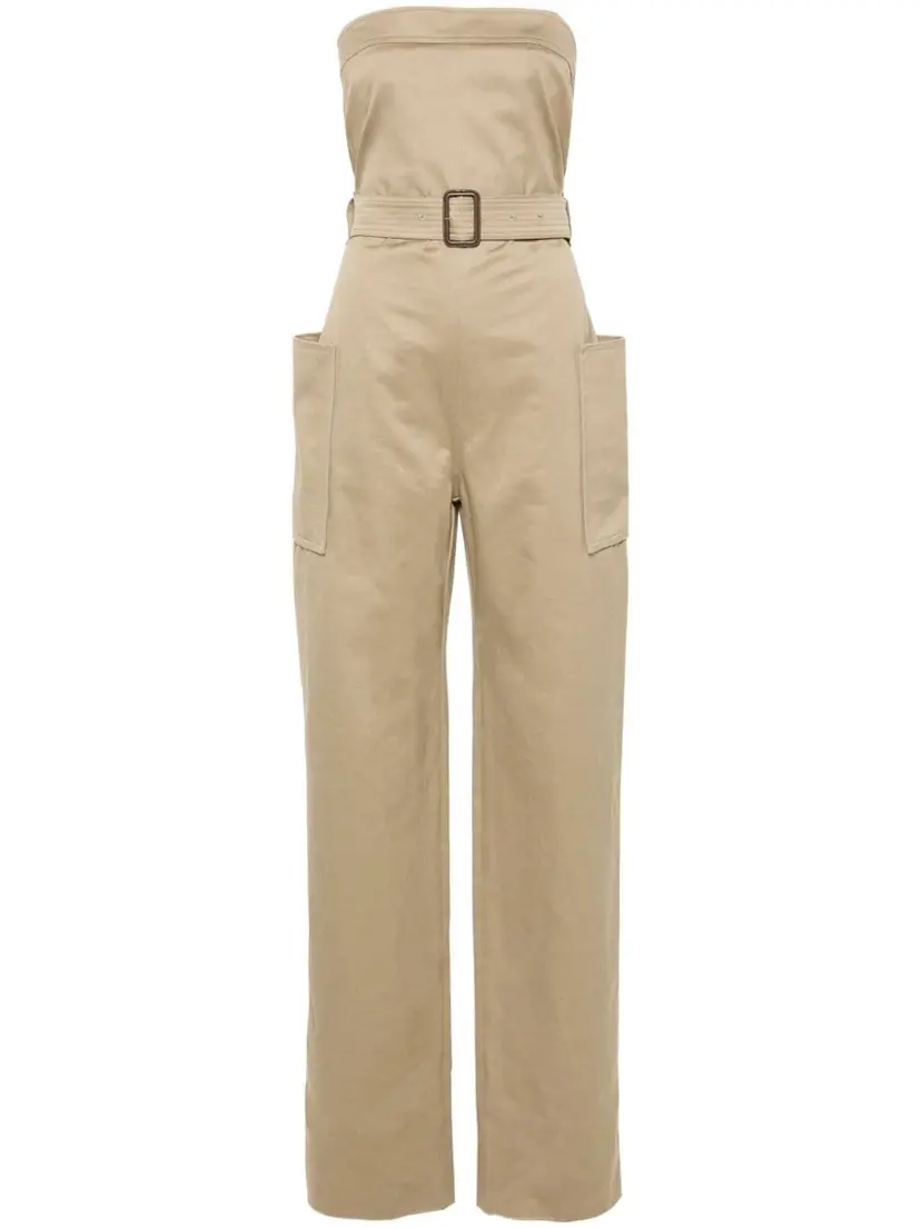 Saint Laurent Saint Laurent Jumpsuits – Beige