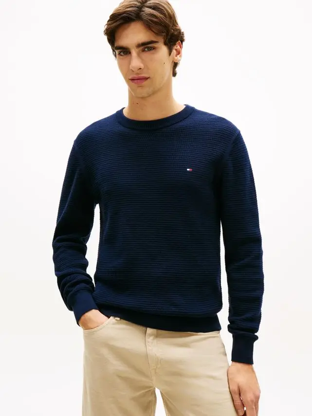 Tommy Hilfiger SEASONAL STRUCTURE CREW NECK