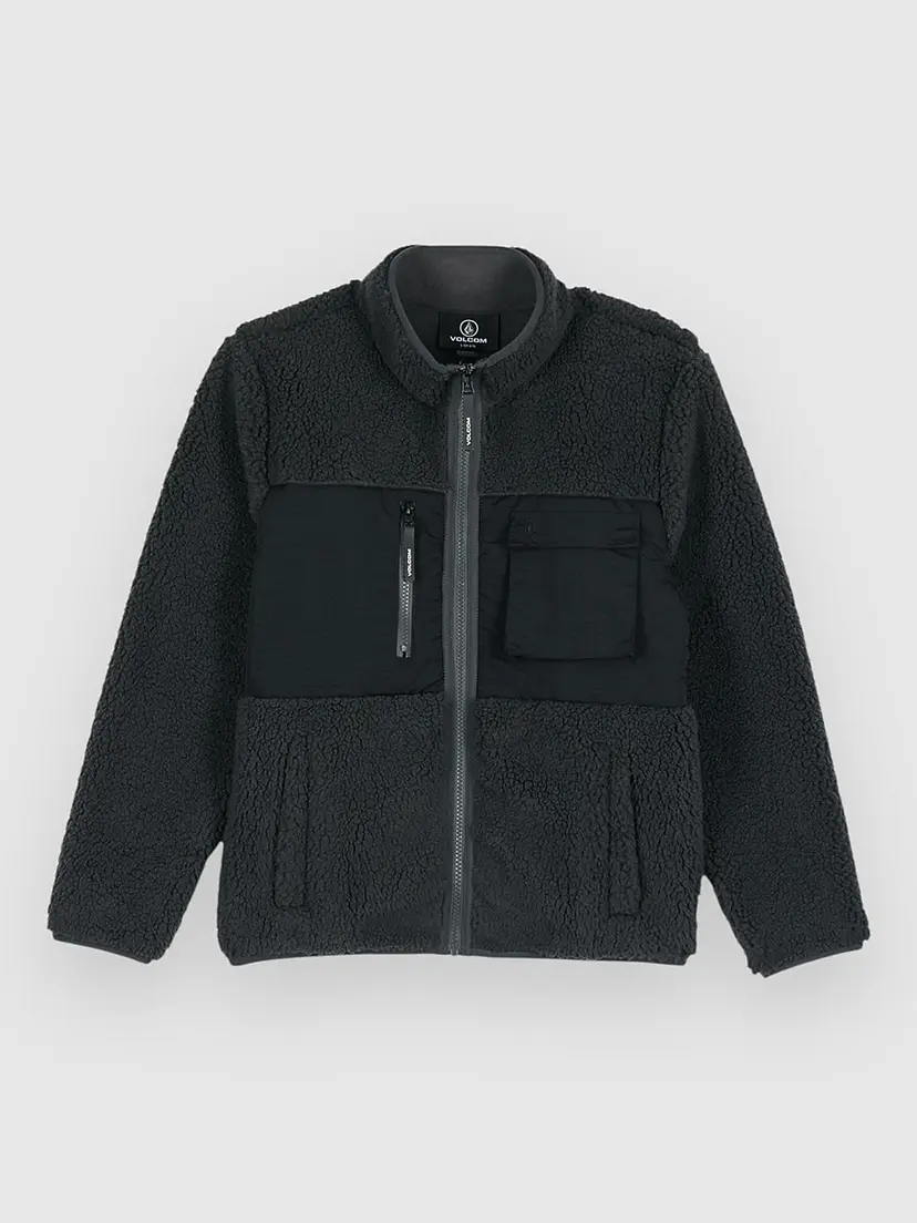 Volcom Volcom Storm Stone Fleece Kids Jakke svart