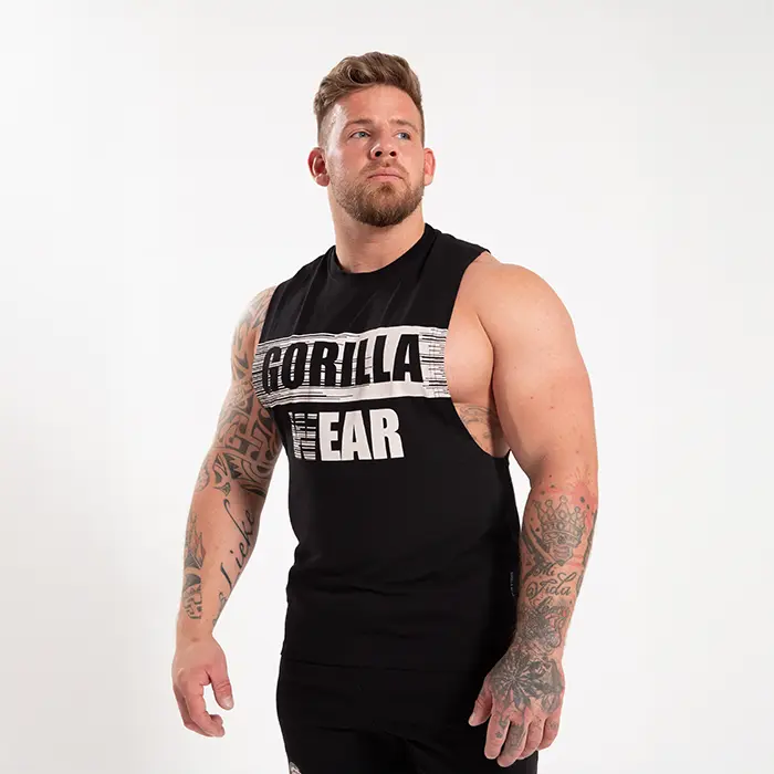 Gorilla Wear Lopez Treningssinglet Svart