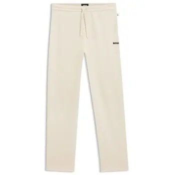 BOSS BOSS Waffle Pants Offwhite Herre
