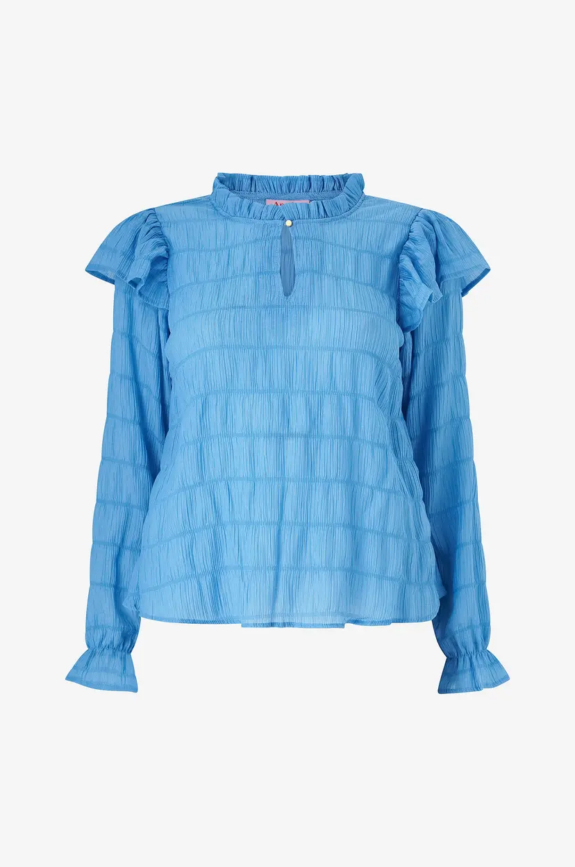 Anyday Bluse Pirio 202 - Blouse - Blå