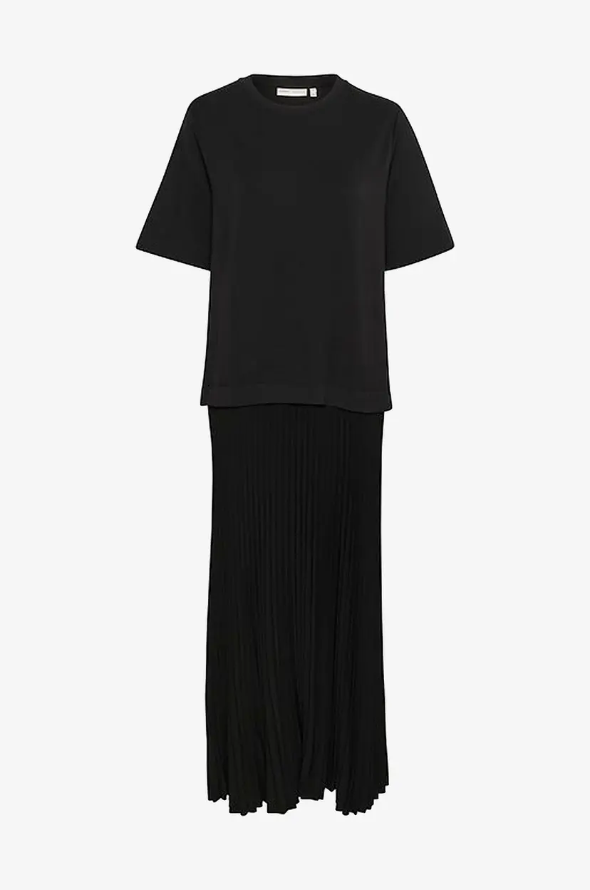 Inwear Maxikjole LaicentIW Vincent Plisse Dress - Svart