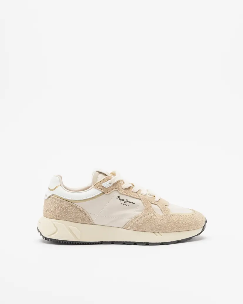 Pepe Jeans London Pepe Jeans London Marlon Vibe W Beige Sneakers