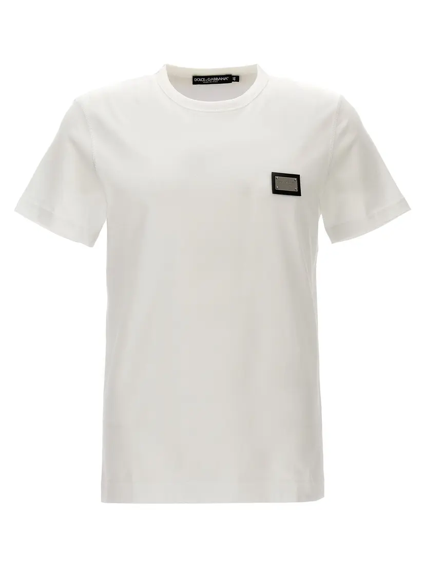 Dolce & Gabbana Dolce & Gabbana T-skjorter – Hvit