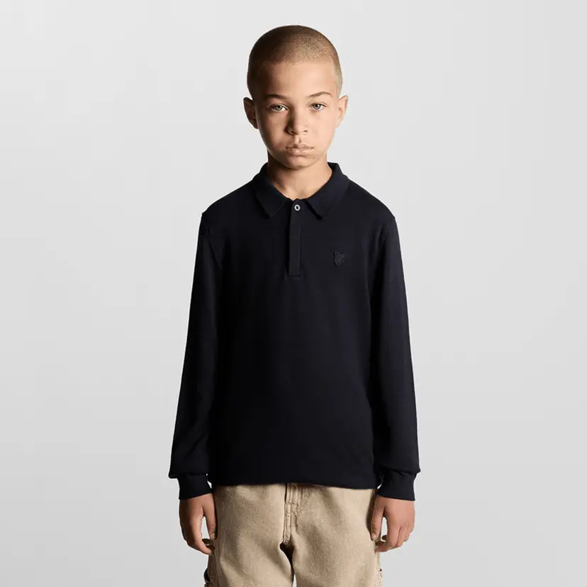 Lyle & Scott Lyle & Scott - Genser Knit Piké Dark Navy