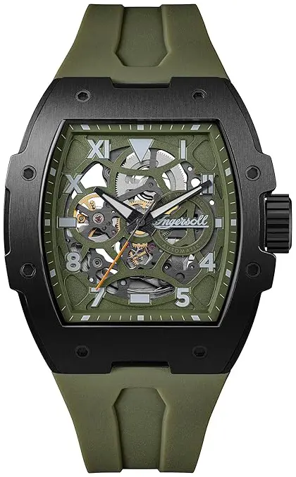 Ingersoll Ingersoll Herreklokke I15303 The Play Grønn/Gummi