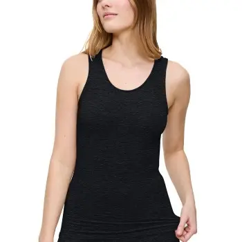 Triumph Beauty Layers Wool Tank Top Svart ull Large Dame