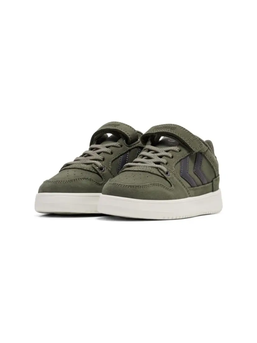 Hummel Hummel Sneaker St. Power Play Suede Dusty Olive (33)