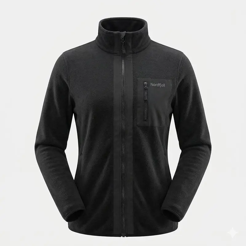 Nordfjell Nordfjell The FZ Fleece Jacket Women Black