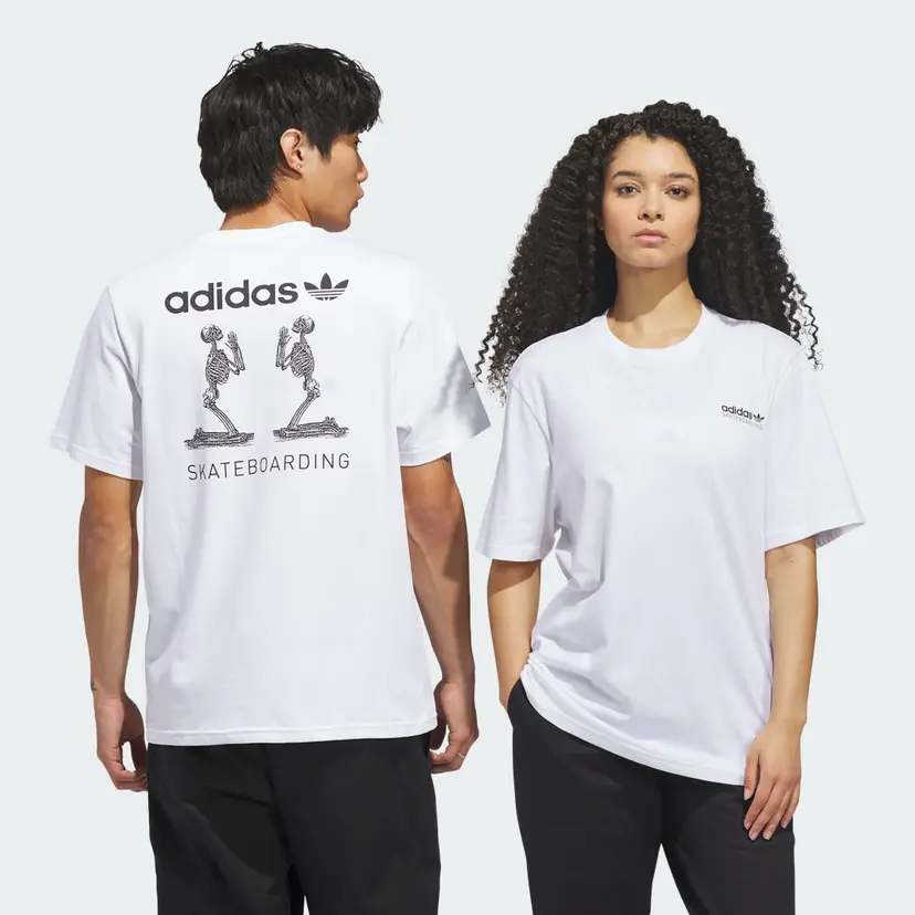 Adidas SKATEBOARDING SKELETONS T-SKJORTE
