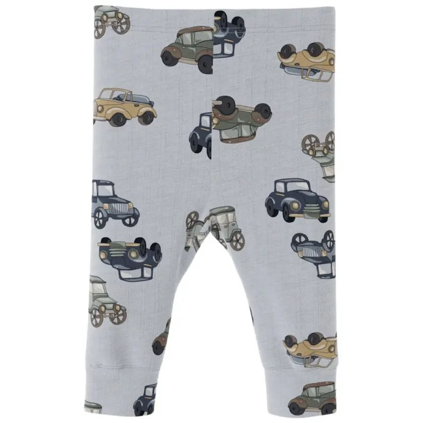 NAME IT Name It - Longs Ull Baby Wang Cars Gray Dawn AOP