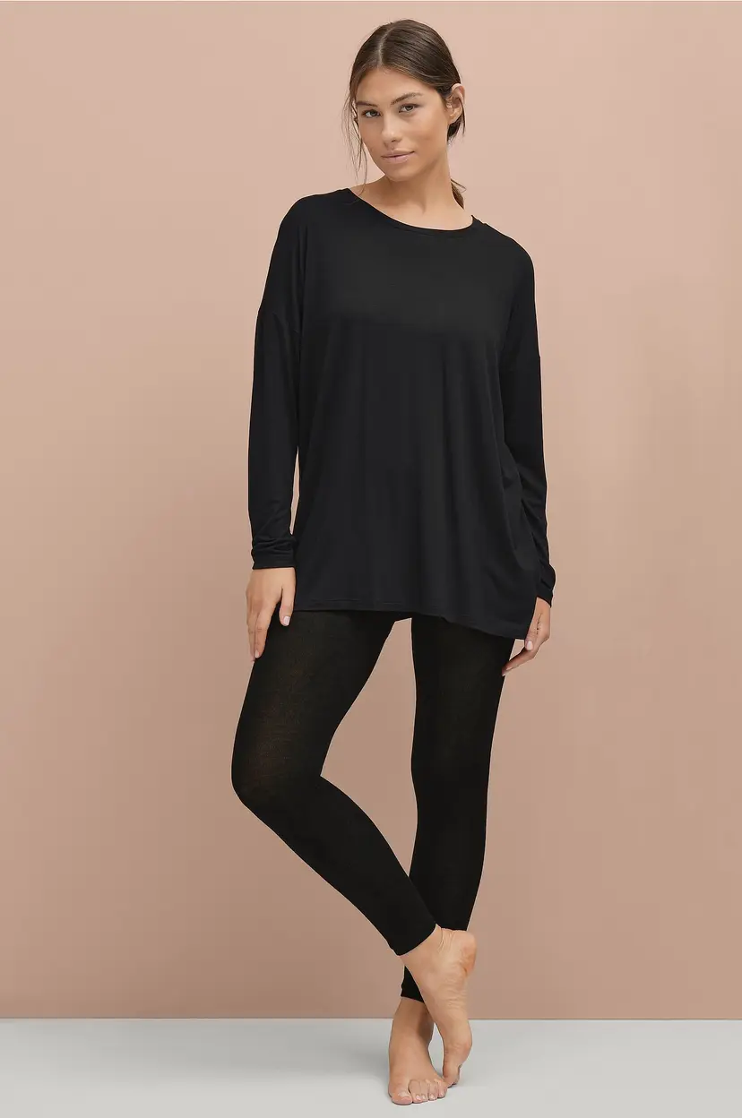 Ellos Collection Leggings Bambu - Svart