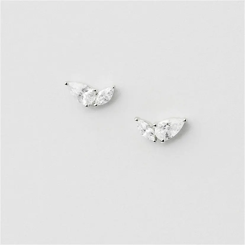 Safira Duo Drop Studs
