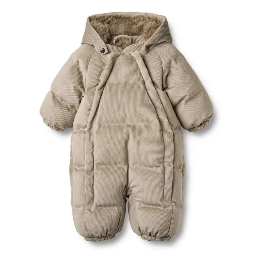 Wheat Wheat - Vinterdress Baby Puffer Nallo Grey Stone