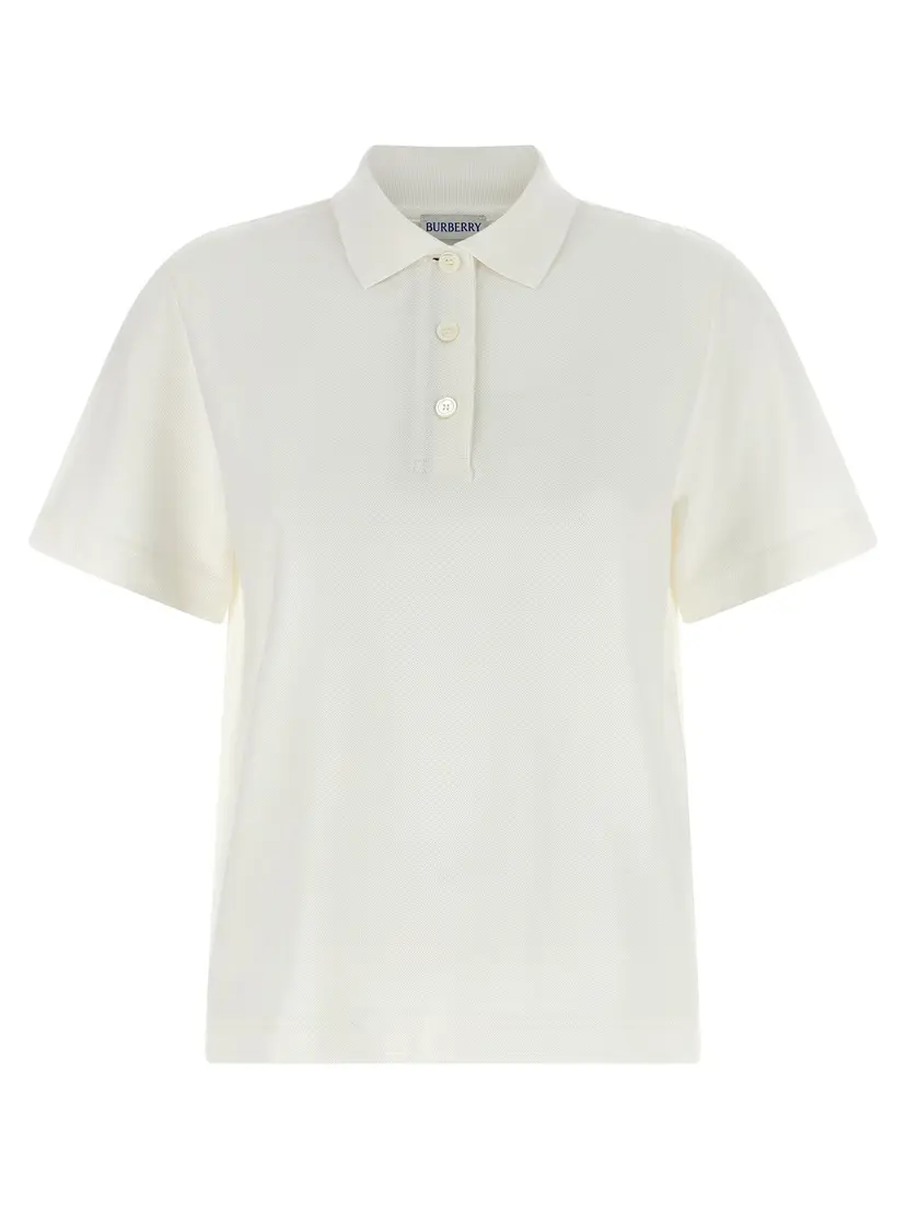 Burberry Burberry Poloskjorter – Hvit