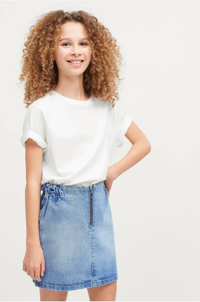 Ellos Collection Jeansskjørt Tori - Blå