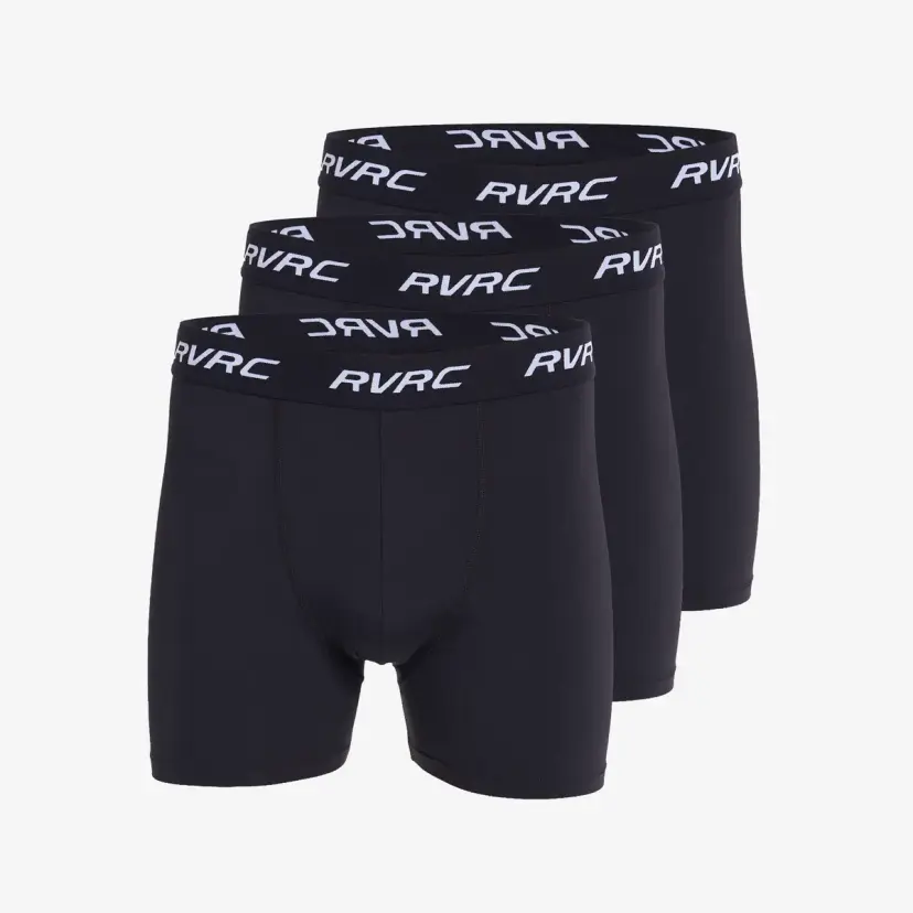 RevolutionRace 3-pack Ultimate Performance Boxers Herre Black