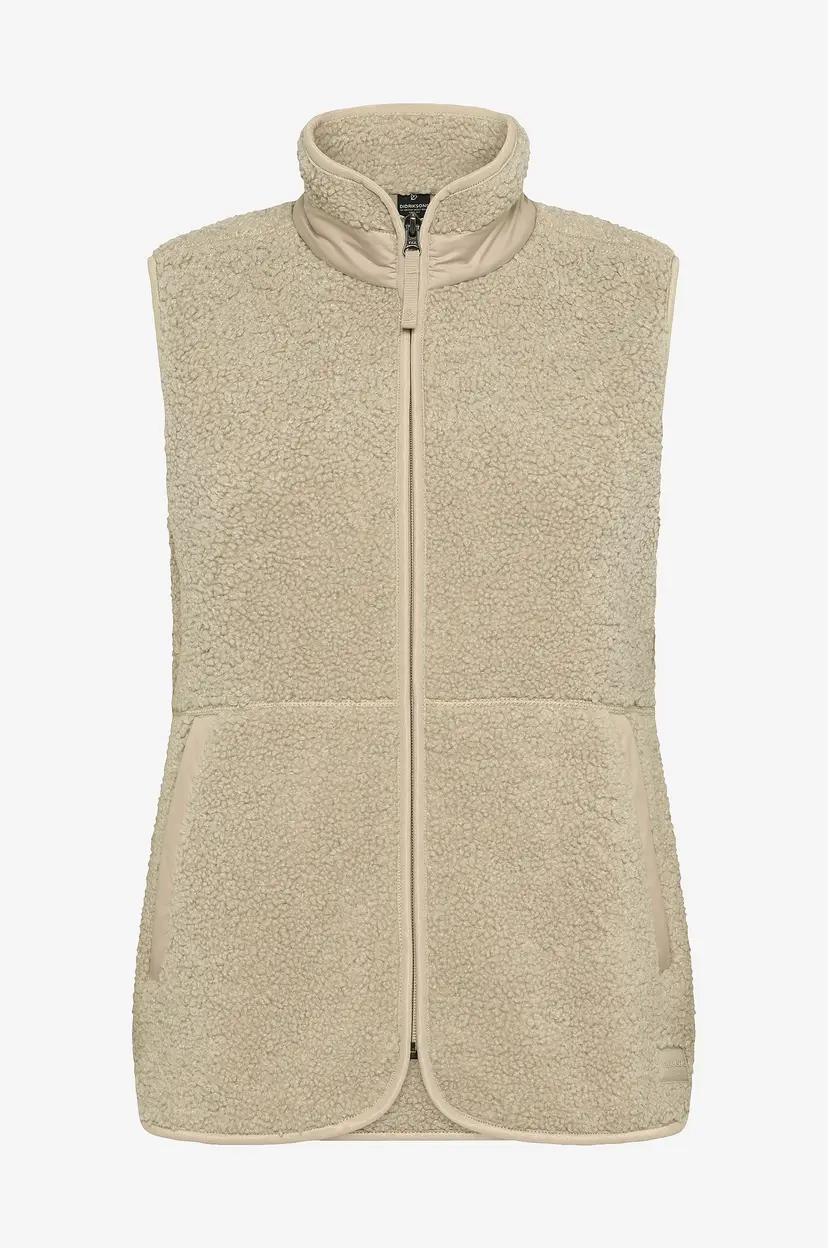 Didriksons Pilevest Siv - Beige