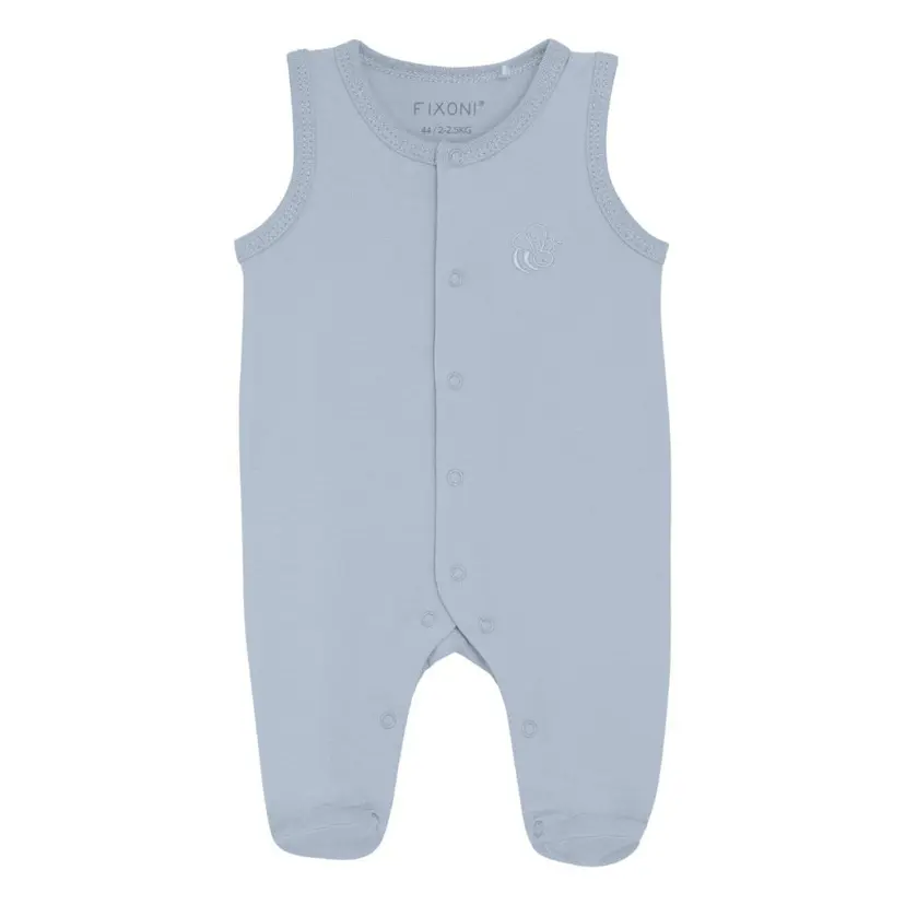 Fixoni Fixoni - Sparkebukse med fot Prematur Zen Blue