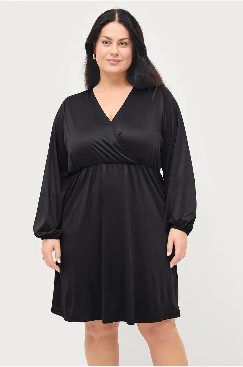 Ellos Plus collection Kjole Emma - Svart