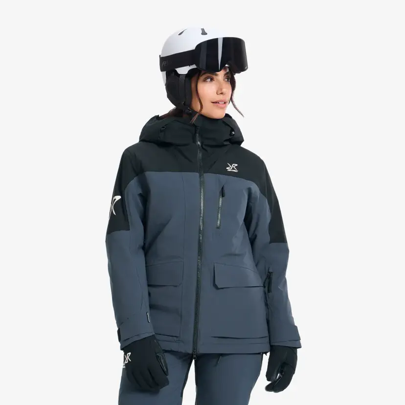 RevolutionRace AccXel Insulated 2L Ski Jacket Dame India Ink/Black